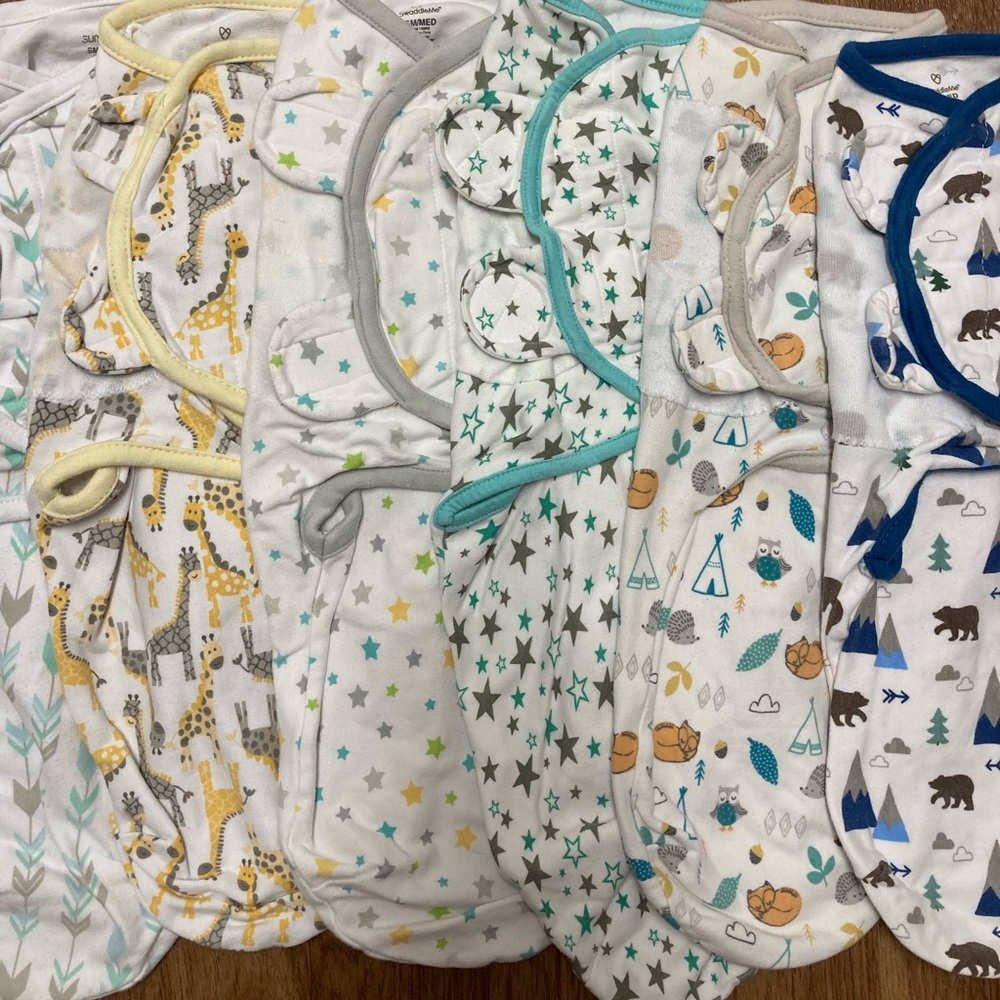 Baby swaddles (3 listings for $25!)